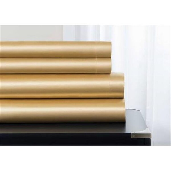 Baltic Linen Sobel Westex Majestic Elegance Satin Sheet Set Gold Full